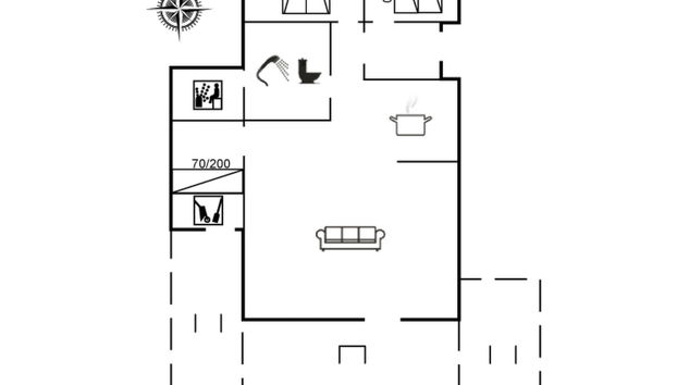 Maison de 3 chambres à Tarm avec terrasse et sauna - Photo 2