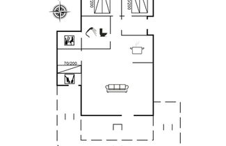Foto 2 - Casa de 3 quartos em Tarm com terraço e sauna