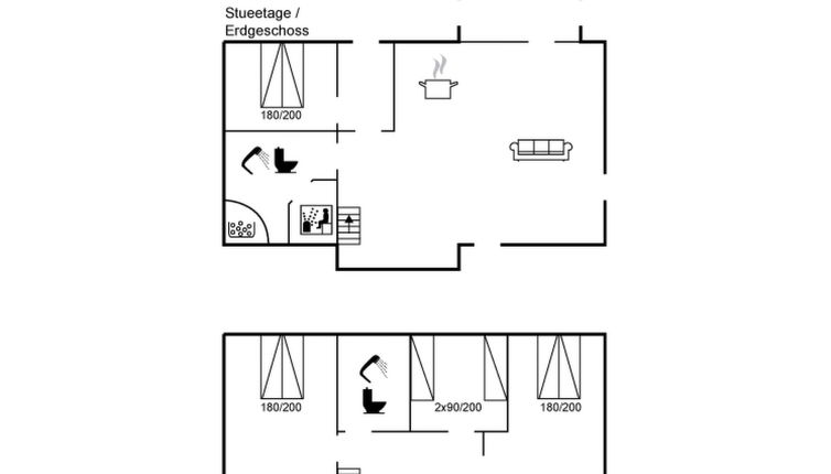 Foto 1 - Casa de 4 quartos em Fanø Bad com sauna