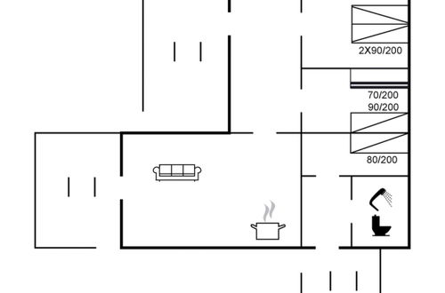 Photo 2 - Maison de 3 chambres à Vejers Strand