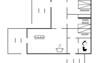 Photo 2 - Maison de 3 chambres à Vejers Strand