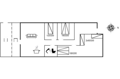 Photo 26 - 3 bedroom House in Blokhus with terrace