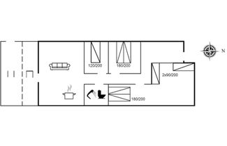 Foto 1 - Casa de 3 quartos em Blokhus com terraço