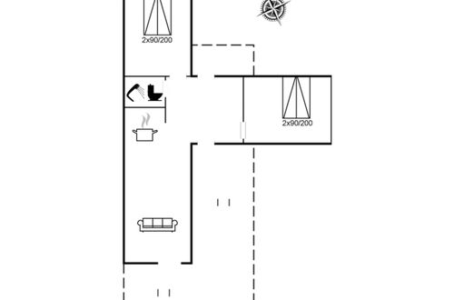 Foto 2 - Casa con 2 camere da letto a Klitmøller con terrazza