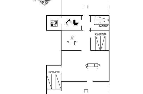 Foto 39 - Casa con 3 camere da letto a Rømø con terrazza e sauna