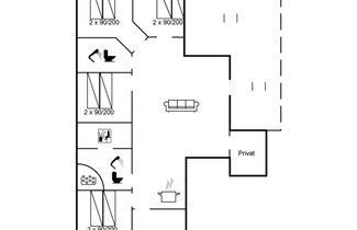 Photo 2 - Maison de 4 chambres à Hornbæk avec terrasse et sauna