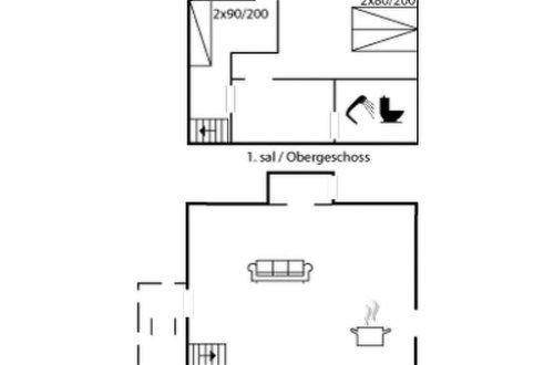 Foto 22 - Apartment mit 6 Schlafzimmern in Rømø mit terrasse
