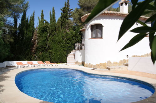 Foto 1 - Casa con 2 camere da letto a Jávea con piscina privata e vista mare