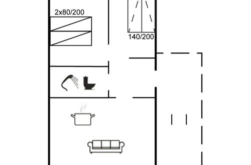 Photo 2 - Appartement de 2 chambres à Rømø avec terrasse