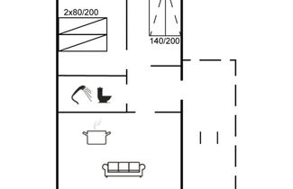 Photo 2 - Appartement de 2 chambres à Rømø avec terrasse