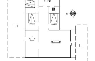 Foto 2 - Casa de 3 quartos em Hvide Sande com terraço e sauna