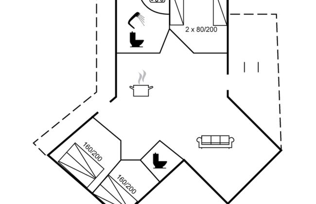 Casa de 3 quartos em Klitmøller com terraço - Foto 2