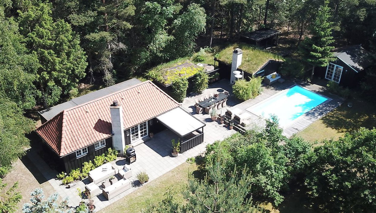 Casa con 1 camera da letto a Frederiksværk con piscina privata e terrazza - Foto 1