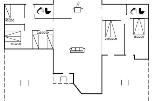 Foto 2 - Casa de 5 quartos em Rømø com terraço