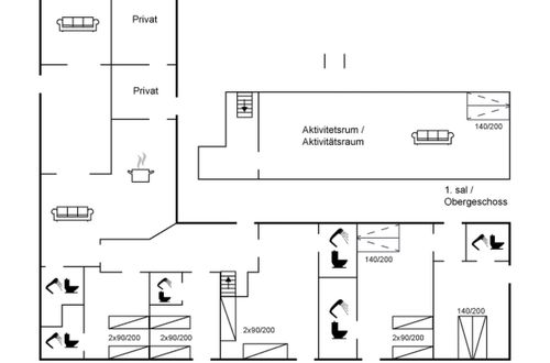 Photo 2 - 5 bedroom House in Fur with terrace and hot tub
