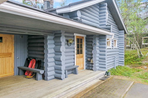 Foto 2 - Casa de 3 quartos em Inari com sauna e vista para a montanha