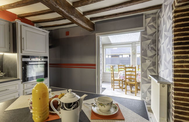 Casa de 4 quartos em Saint-Nicolas-d'Aliermont com jardim e terraço - Foto 8