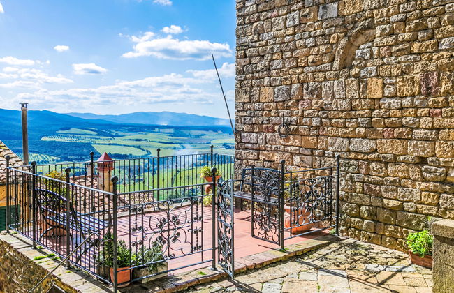 Apartamento de 2 quartos em Casale Marittimo com terraço - Foto 38