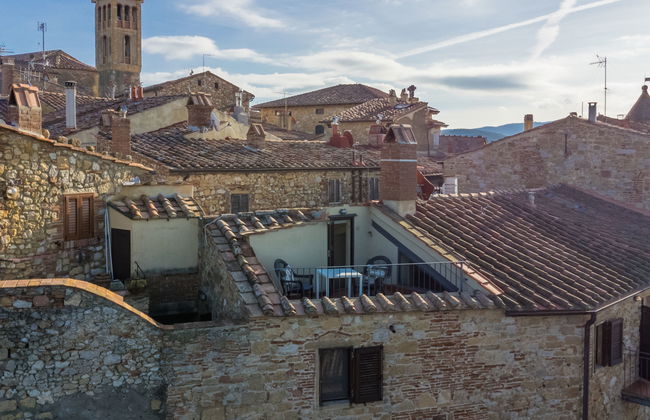 Apartamento de 2 quartos em Casale Marittimo com terraço - Foto 32