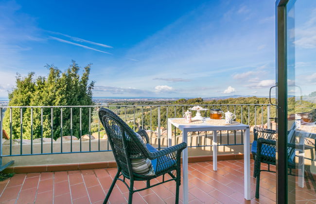 Apartamento de 2 quartos em Casale Marittimo com terraço - Foto 20