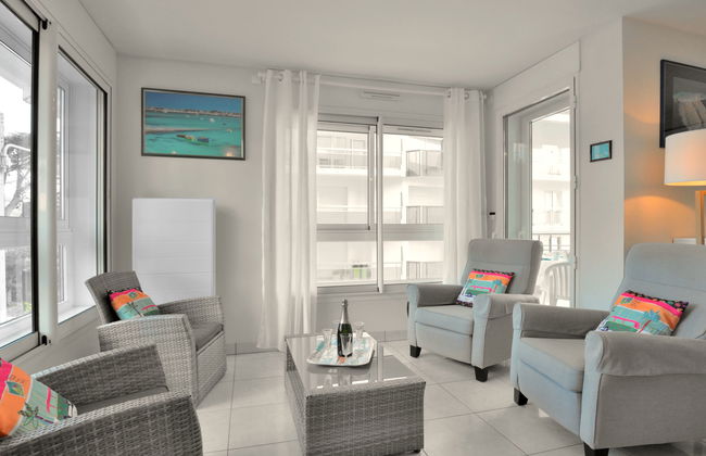Appartamento con 1 camera da letto a La Baule-Escoublac con giardino - Foto 10