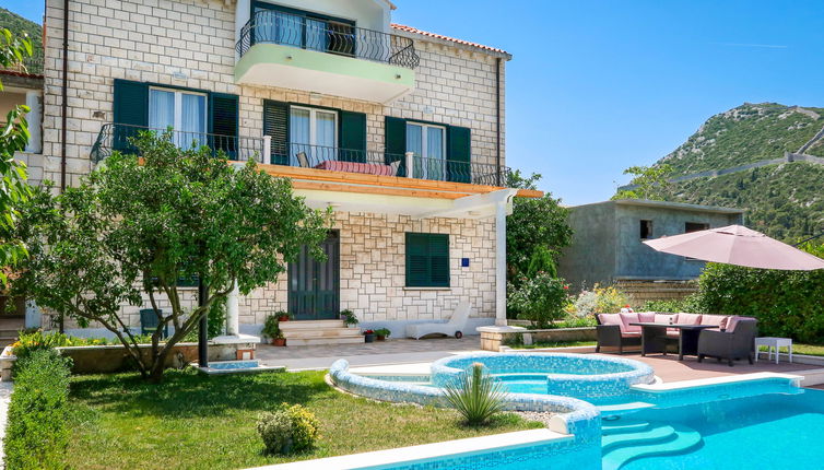 Photo 1 - 2 bedroom Apartment in Ston with swimming pool and garden