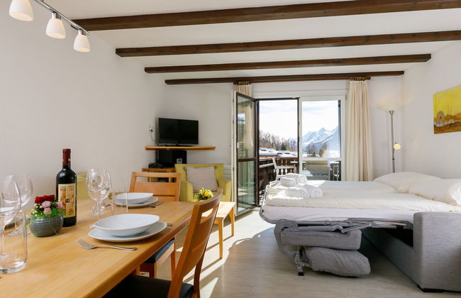 Apartment mit 2 Schlafzimmern in Silvaplana - Foto 9
