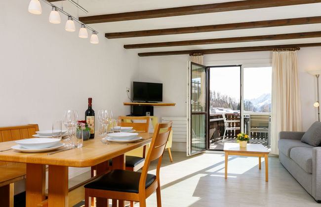 Apartment mit 2 Schlafzimmern in Silvaplana - Foto 6