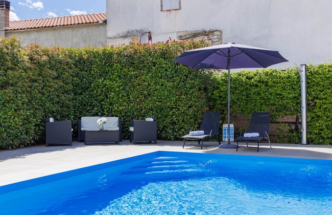 Casa de 3 quartos em Sveti Petar u Šumi com piscina privada e jardim - Foto 45