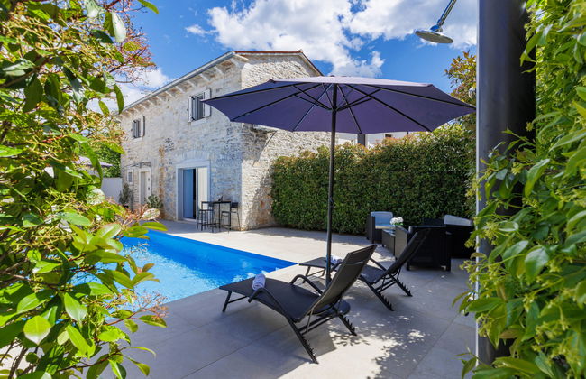 Casa de 3 quartos em Sveti Petar u Šumi com piscina privada e jardim - Foto 35
