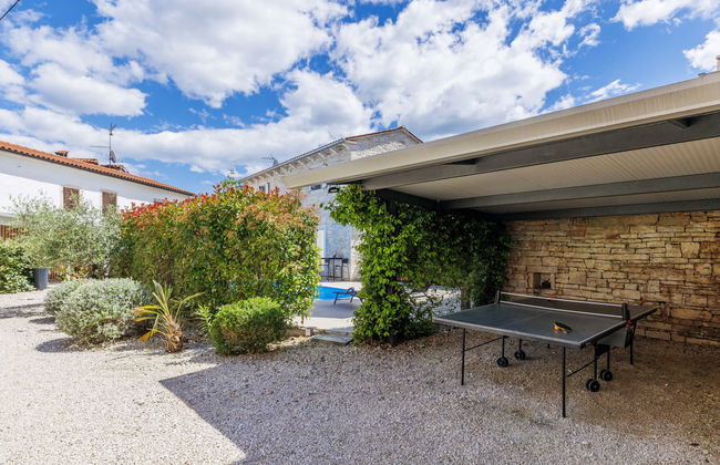 Casa de 3 quartos em Sveti Petar u Šumi com piscina privada e jardim - Foto 50