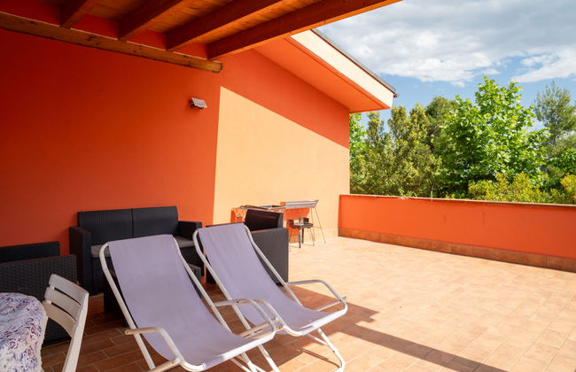 Casa de 4 quartos em Città Sant'Angelo com piscina e jardim - Foto 26