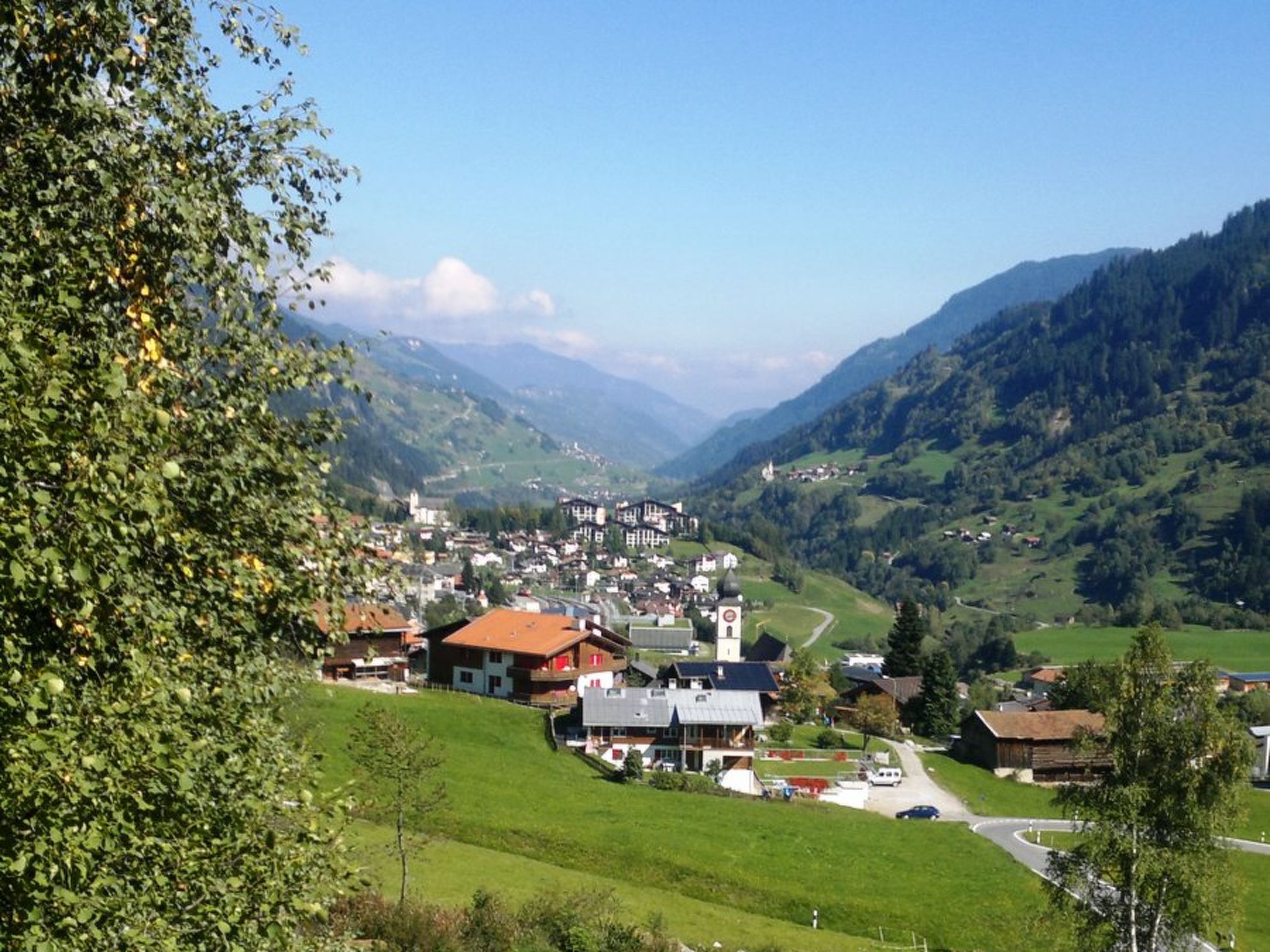 Foto 4 - Apartment mit 1 Schlafzimmer in Disentis/Mustér mit blick auf die berge