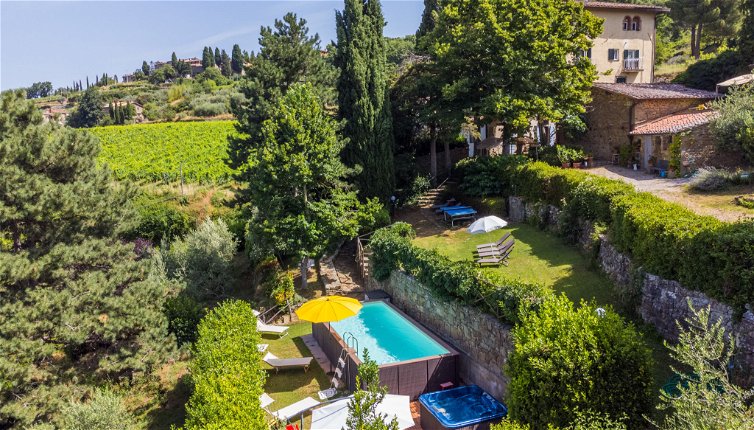 Foto 1 - Casa de 4 habitaciones en Greve in Chianti con piscina privada y jardín