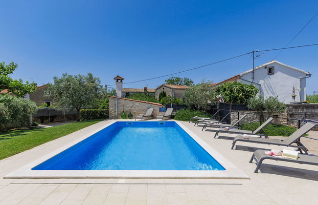 Casa de 5 quartos em Višnjan com piscina privada e jardim - Foto 61