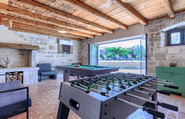Casa de 5 quartos em Višnjan com piscina privada e jardim - Foto 40