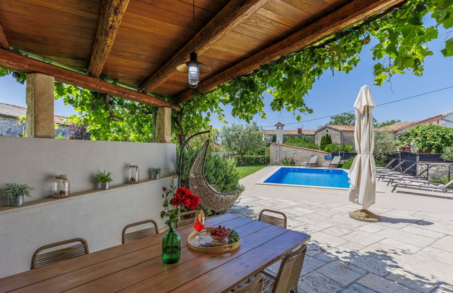 Casa de 5 quartos em Višnjan com piscina privada e jardim - Foto 11