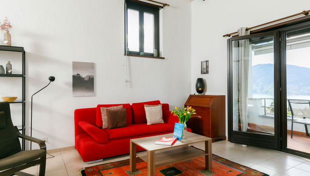 Apartamento de 1 quarto em Gambarogno com piscina e jardim - Foto 4