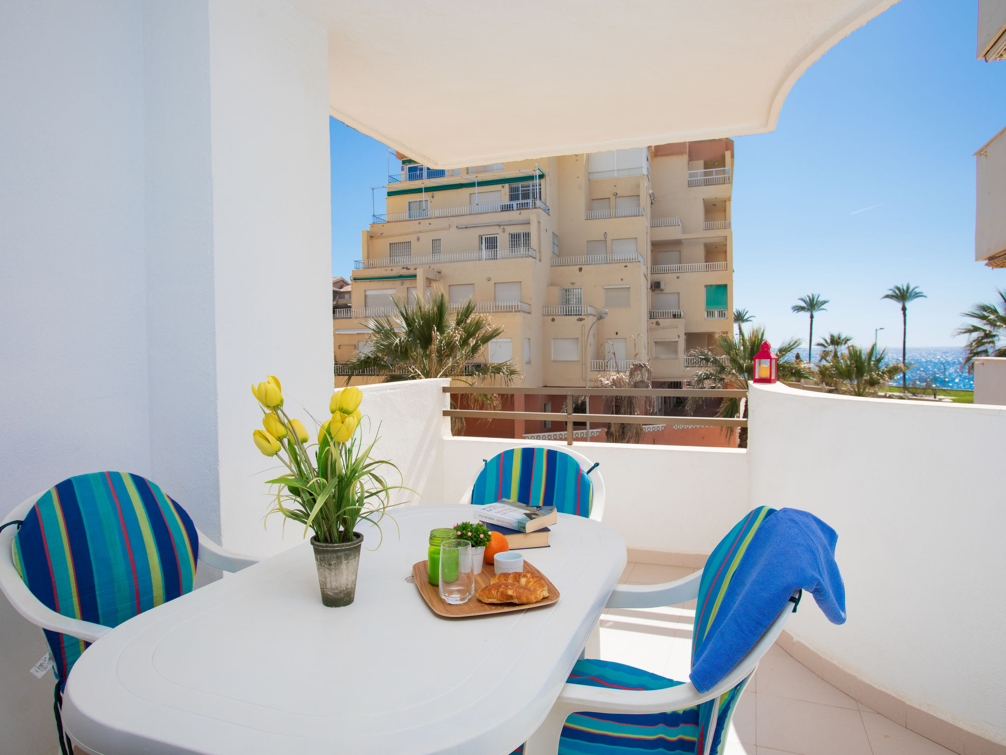 Foto 1 - Apartamento de 3 habitaciones en Salobreña con piscina y vistas al mar