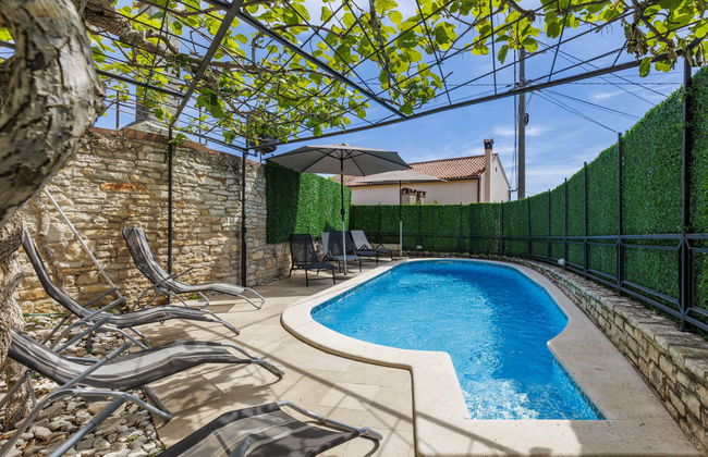 Casa de 4 quartos em Marčana com piscina privada e jardim - Foto 36