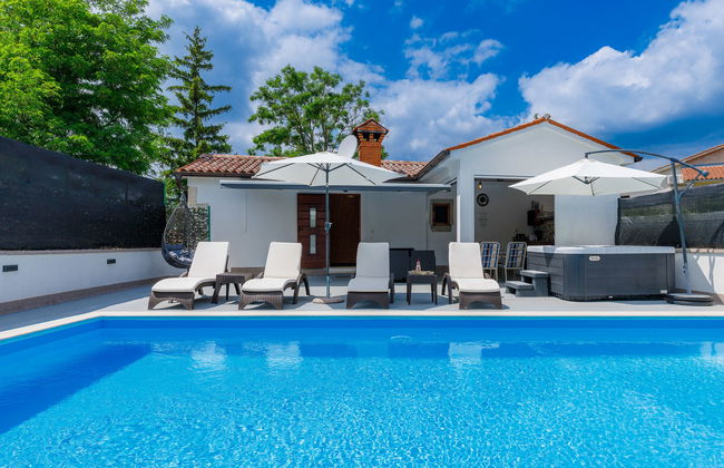Casa de 3 quartos em Pićan com piscina privada e jardim - Foto 17
