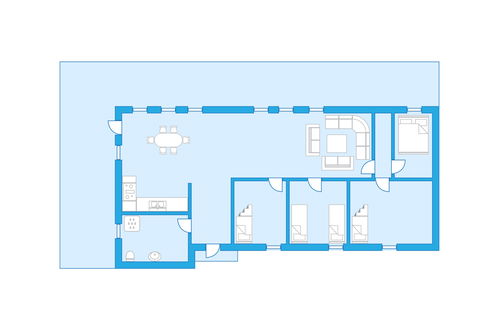 Foto 17 - Casa de 4 habitaciones en Tysnes con jardín