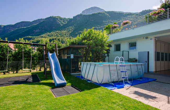 Apartamento de 1 quarto em Andriano com piscina e jardim - Foto 4