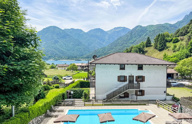 Apartamento de 3 quartos em Ledro com piscina e jardim - Foto 3
