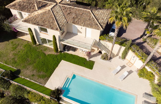 Casa de 4 quartos em Grimaud com piscina privada e jardim - Foto 44