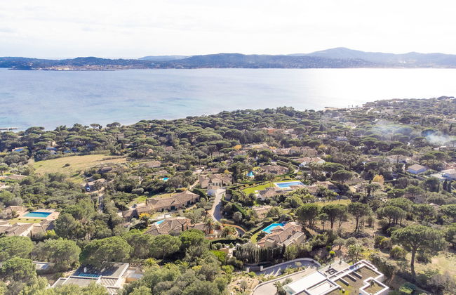 Casa de 4 quartos em Grimaud com piscina privada e jardim - Foto 41