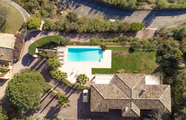 Casa de 4 quartos em Grimaud com piscina privada e jardim - Foto 46