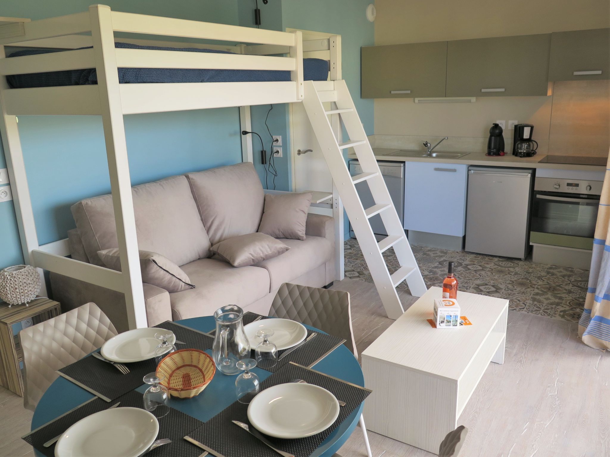 Foto 7 - Apartamento em Vieux-Boucau-les-Bains com piscina e terraço