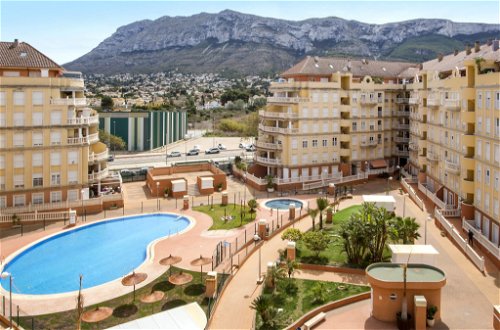 Foto 14 - Apartamento de 2 habitaciones en Dénia con piscina y vistas al mar