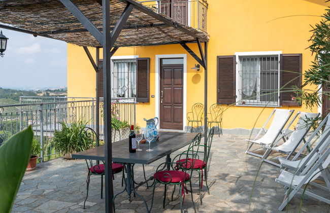 Apartamento de 2 quartos em Vinchio com piscina e jardim - Foto 3